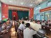 Ông Lê Viết Truyền Chủ tịch UBND xã đang triển khai chương trình xây dựng Nông Thôn Mới nâng cao năm 2024