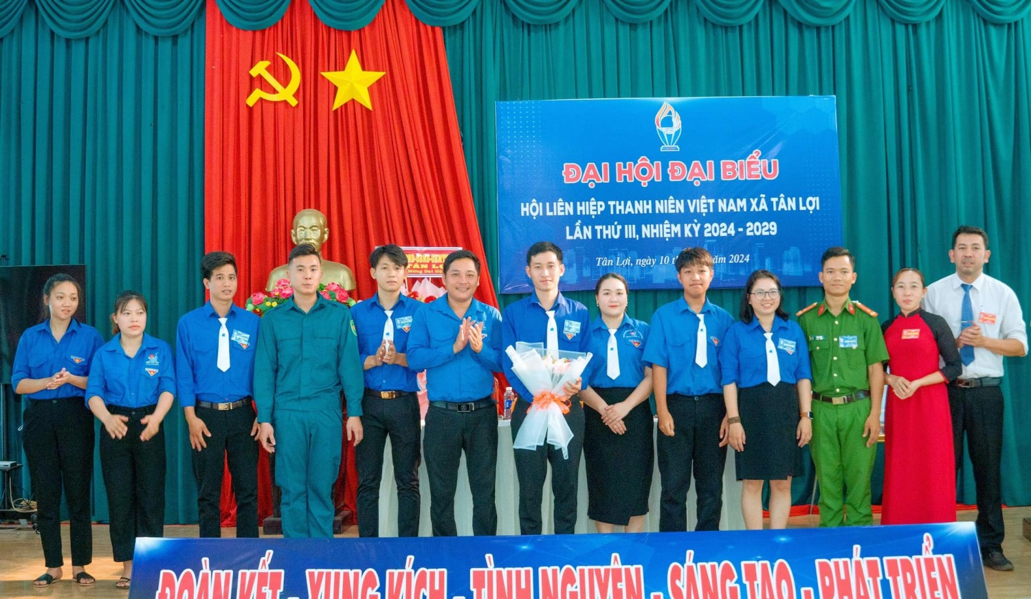 Đại hội Đại biểu Hội LHTN Việt Nam xã Tân Lợi